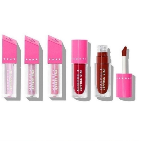 TRADE Limited Ed NWT Morphe X Jeffree Star Iconic Bolds Mini Lip Collection - Picture 2 of 7